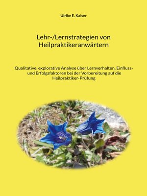 cover image of Lehr-/Lernstrategien von Heilpraktikeranwärtern